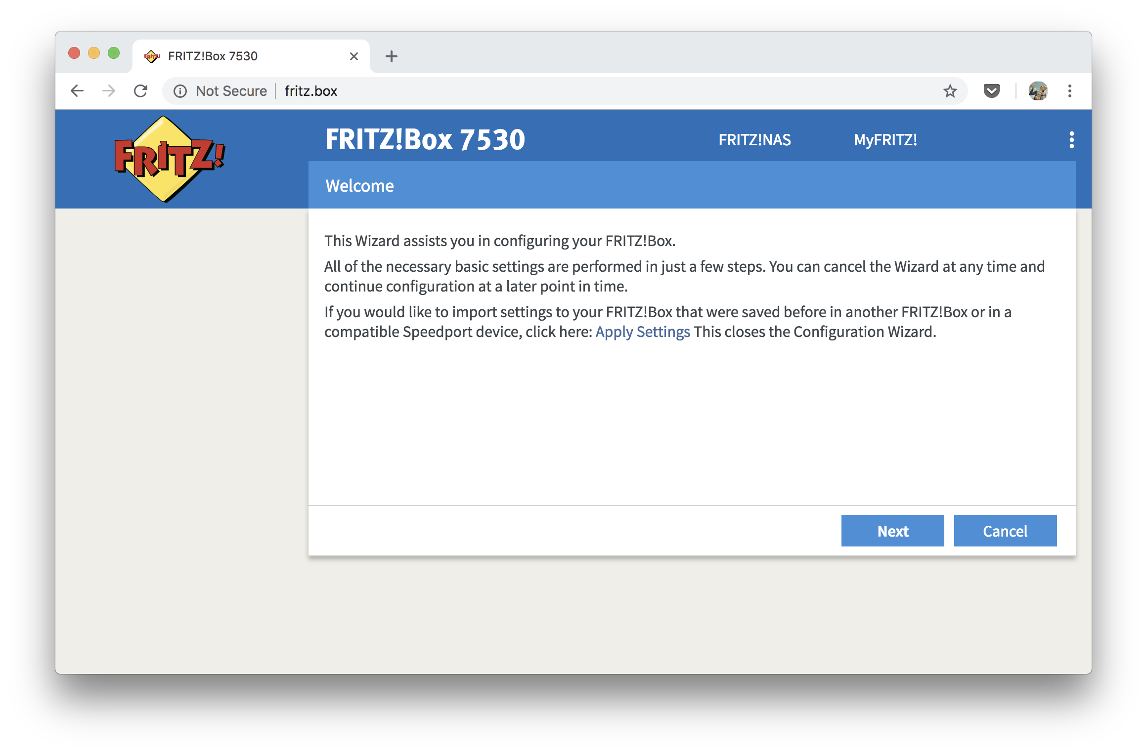 How do I install and configure my FRITZ!Box 7530